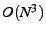 $ O(N^3)$