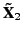 $ \textbf{\~X}_2$